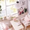 Cuteroom L-022 Quiet Life DIY Doll House With Furniture Light Cover Gift Toy - Toys Ace
