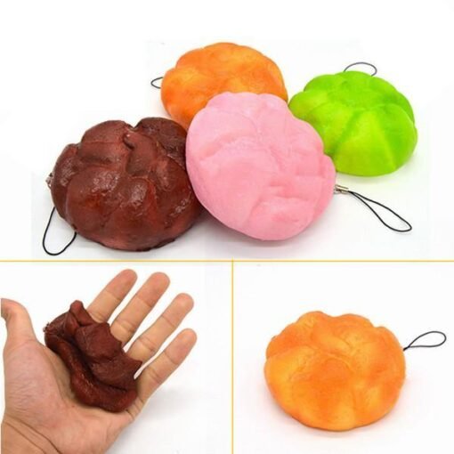 Squishy Puff 9cm Random Color Phone Bag Strap Pendent Decor - Toys Ace