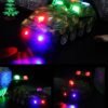 Blue Violet Electric Acousto-optic Universal Wheel Transform Armed Vehicle Model with LED Lights Music Diecast Toy for Kids Gift