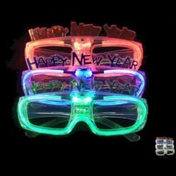 Light Sea Green LED Sunglasses Goggles Light Up Shades Flashing Rave Glasses Party Blinds Glowing Toys