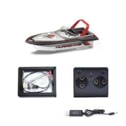 Dark Slate Gray Mini Simulation Remote Control Boat Four Channel High Speed Charge RC Boat