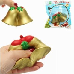 Chameleon Squishy Christmas Jingle Bell Slow Rising Toy With Packaging Kids Christmas Gift Decor - Toys Ace
