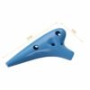 QI MEI QMT-1 Soprano C 12 Holes Ocarina ABS Material with Protective Bag for Beginners