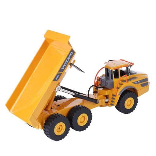 Sandy Brown Double E E581 003 RC Car Articulated Dump Engineer Truck Kids Children Toys