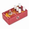 Maroon Caline CP-30 Heavy Metal Guitar Pedal Aluminum Alloy Housing Red Devil Delay Pedal True Bypass Design Guitar Accessories