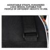 Black Mandolin Bag Cotton Padded Thickened Organizer Portable Storage Case Cover Musical Instrument Accessories for Travel