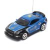Steel Blue Mini Can Remote Radio Control Racing RC Car Vehicles Model LED Light