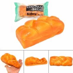 Kiibru Squishy Colossal Bread Licensed Super Slow Rising 20*8.5*9cm Creative Fun Christmas Gift - Toys Ace