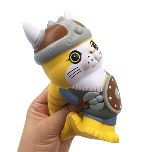 SquishyFun Squishy Viking Pirate Cat Kitten Cosplay 13.5*9*7CM Licensed Slow Rising With Packaging - Toys Ace