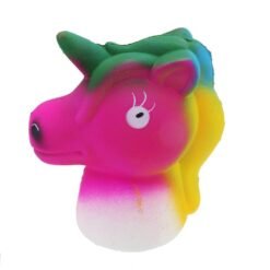 Colorful Unicorn Squishy 11.1*12.2CM Slow Rising Soft Toy Gift Collection - Toys Ace