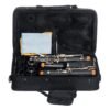 Black IRIN 17 key Bb Adjustable Gum Wood Clarinet with Case/Bass StripReed/Screwdriver/Gloves