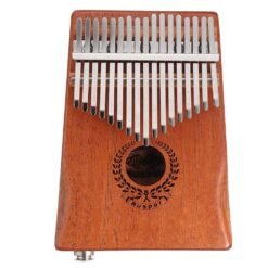 Sienna Muspor 17 Key Kalimba Mahogany Wood Thumb Piano Mbira EQ Build-in Pickup Speaker Keyboard Musical Instrument for Beginner