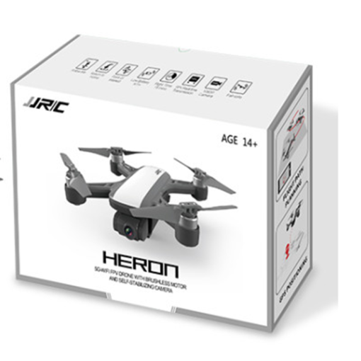 Dim Gray JJRC X9PS Upgraded Heron GPS 5G WiFi FPV With 4K Two-axis Brushless Gimbal Camera Optical Flow Positioning 249g RC Drone Quadcopter RTF