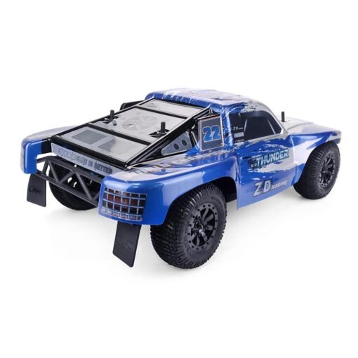 Dark Slate Blue ZD Racing Thunder SC10 1/10 2.4G 4WD 55km/h RC Car Electric Brushless Short Course Vehicle RTR