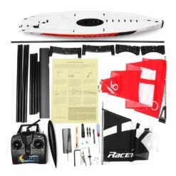 Volantexrc 791 65cm 2.4G 4CH RC Boat Compass Pre-assembled Sailboat Without Battery Toy