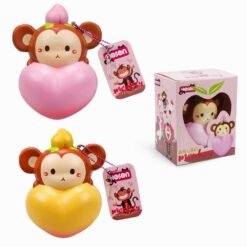 Hoson Squishy Monkey Peach Soft Slow Rising Toy With Original Packing - Toys Ace