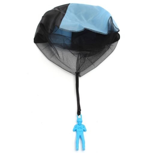 Black Kids Hand Throwing Parachute Kite Outdoor Play Game Toy