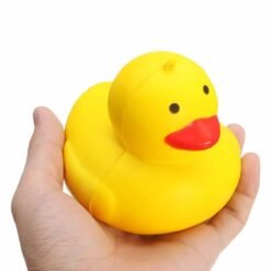 Squishy Yellow Duck 10cm Soft Slow Rising Cute Animals Collection Gift Decor Toy - Toys Ace