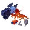 Firebrick DIY Disassembly Dinosaur/Airplane Guns Play Set Model Blocks Assemble Educational Toy for Kids Gift