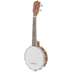 Dim Gray IRIN 23 Inch Banjo Sapele Wood 4 Strings Banjolele Concert Size