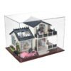 Cuteroom 1:24DIY Handicraft Miniature Voice Activated LED Light&Music with Cover Provence Dollhouse - Toys Ace