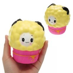 Sheep Squishy 9.5*9*8.5CM Slow Rising Collection Gift Soft Fun Animal Toy - Toys Ace