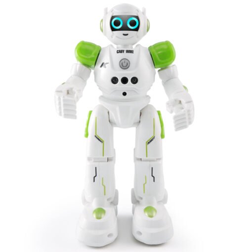 Light Gray JJRC R11 CADY WIKE Smart RC Robot Gesture Sensing Touch Intelligent Programming Dancing Patrol Toy