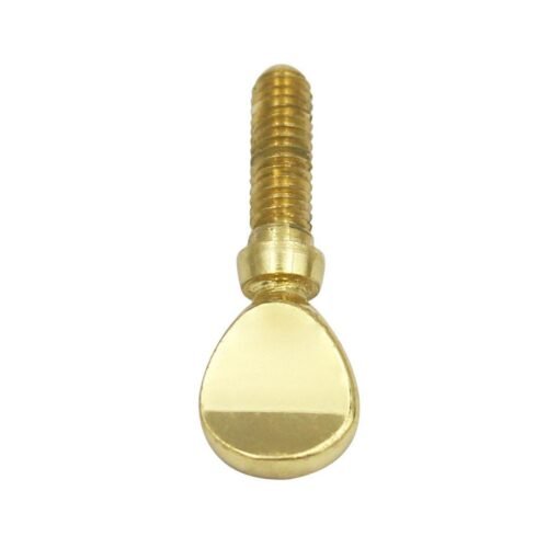 Pale Goldenrod Golden Wind Instruments Parts Saxophone Neck Tightening Screw Replacement Parts