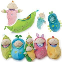Newborn Bebe Cute Stuffed & Plush Toys kids Stuffed Pea Prince Doll Baby Sleeping Dolls - Toys Ace