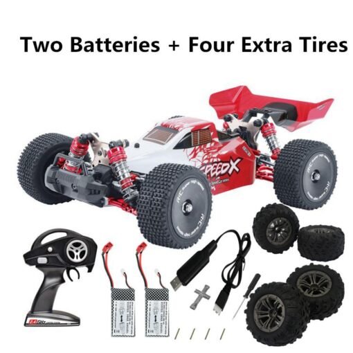 XLF F17 Several Battery Tires RTR 1/14 2.4G 4WD 60km/h Brushless Upgraded Proportional RC Car Vehicles Models - Toys Ace
