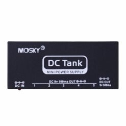 MOSKY DC-TANK 9V 500mA Mini Power Supply Connector for 9V Guitar Effect Pedal with 6 Isolated Output - Toys Ace