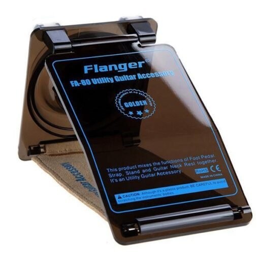 Black Flanger FA-80 Utility Guitar Strap for Folk & Classical Guitar