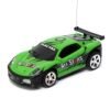 Lime Green Mini Can Remote Radio Control Racing RC Car Vehicles Model LED Light