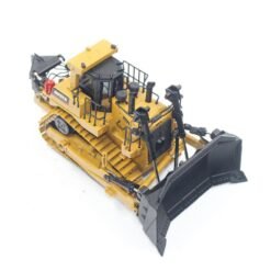 Goldenrod HUINA 1700 1:50 Static Alloy Bulldozer Model Diecast Model Engineering Toys