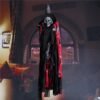 Black Halloween Party Home Decoration Electric Voice Caption Small Hat Horrid Scare Scene Toys Props