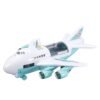 Lavender Children's Large Inertial Airplane Toys Early Education Sound Light Story Airplane Set