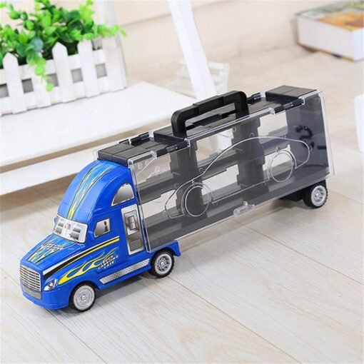 Red Or Blue Alloy Car Set Children's Inertial Truck Car Model Indoor Toys