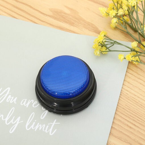 Recordable Talking Button Game Answer Buzzer Alarm Button 4 Color Suit Luminous Voice Box Luminous Sound Squeeze Box - Toys Ace
