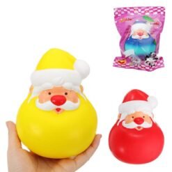 Simela Squishy Father Christmas Tumbler 13cm Slow Rising Collection Gift Decor Soft Squeeze Toy - Toys Ace