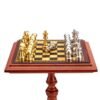 Miniature Chess Set and Table Magnet Chess Pieces 1:12 Dollhouse Accessories Parts For Doll House - Toys Ace