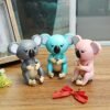 Sienna Cute Interactive Baby Fingers Koala Smart Colorful Induction Electronics Pet Toy For Kids Gift
