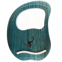 Dark Slate Gray Cega 19 Tone Lyar Portable Mahogany Harp
