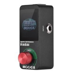 Dark Slate Gray MOOER MSS1 Radar Guitar Effects Pedal Professional Speaker Simulator with 30 Cab Models 11 Mic Models