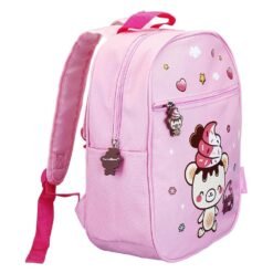 Yummiibear Squishy Pink Schoolbag With Limited Squishy Free Gift - Toys Ace