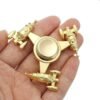 White Electroplating Zinc alloy Spacecraft Finger Spinning Ultra Durable High Speed 3-6 Mins Spins Precisi