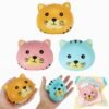 Oriker Squishy Tiger Face Ball Bun 10cm Soft Sweet Slow Rising Original Packaging Collection Gift - Toys Ace