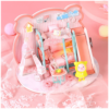 Iie Create P-003 Pig Girl DIY Assembled Doll House With Dust Cover With Furniture Indoor Toys - Toys Ace
