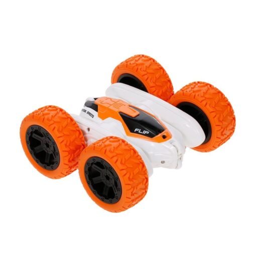 Orange Red Mofun 2.4G 8CH RC Car Stunt Drift Deformation Rock Crawler Roll 360 Degree Flip Kids Robot Indoor Toys