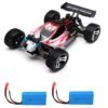 Wltoys A959 Rc Car with 2 Batteries Version 1/18 2.4G 4WD 50km/h Off Road Truck RTR Toy - Toys Ace