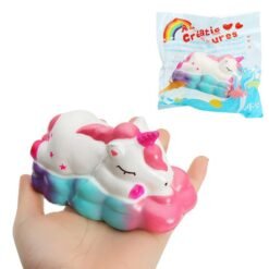 Eric Sleepy Unicorn Squishy 12*8*8CM Licensed Slow Rising Soft Collection Gift Decor Toy Original Packaging - Toys Ace